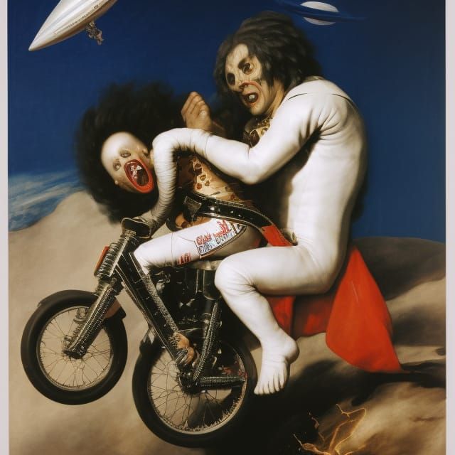 Saturn as Daredevil: Goya's Myth in a Modern Matte Painting