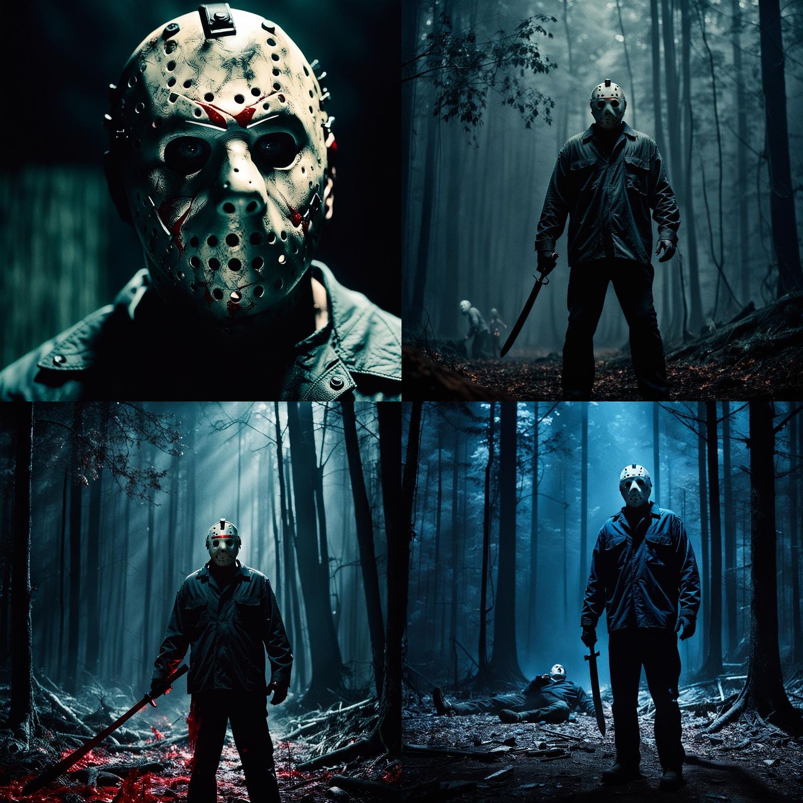 Dramatic Film Still of a Confrontation