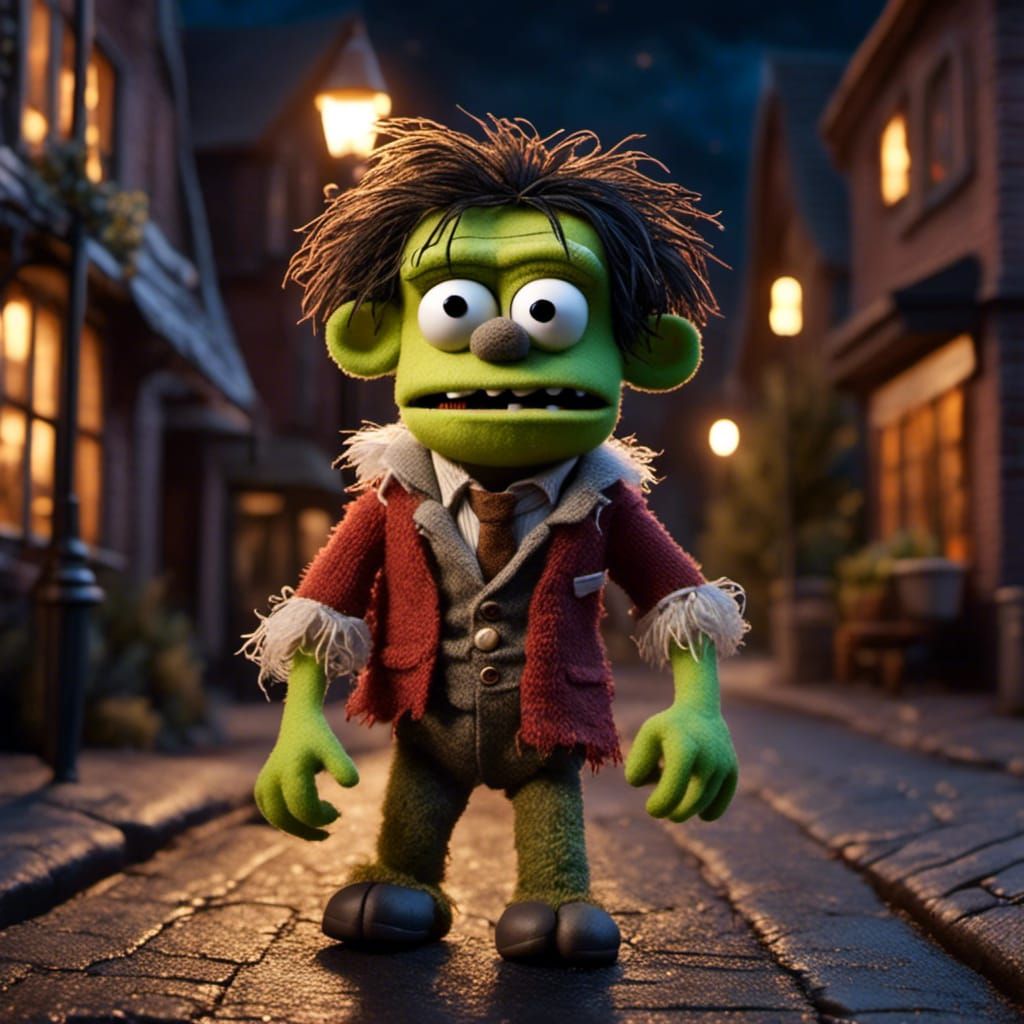 Dr Frankenstein's muppet