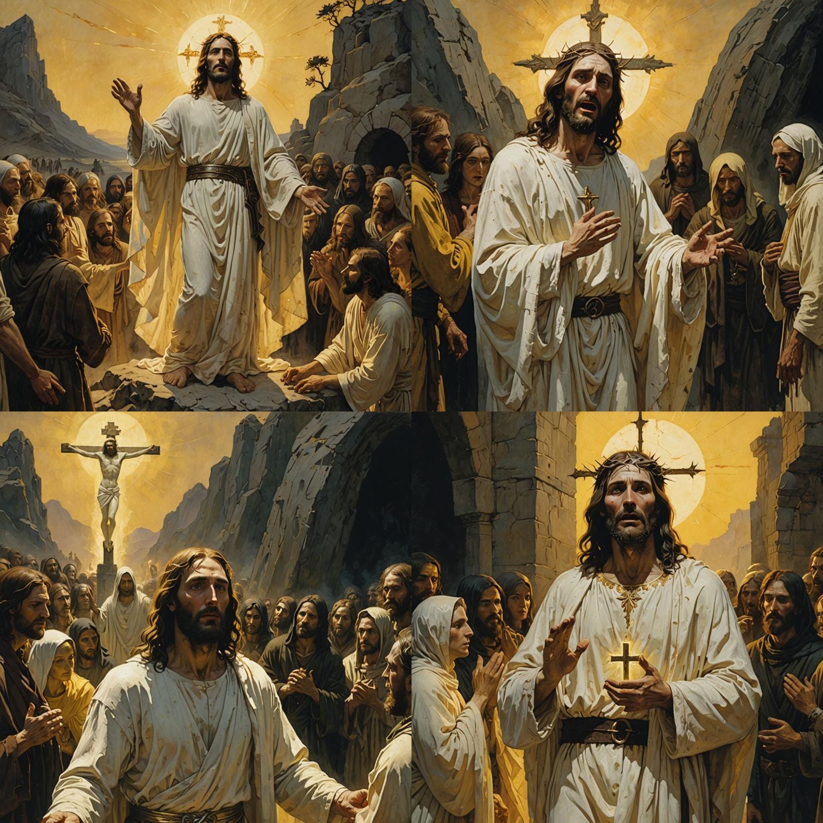 Christ Raising Lazarus: A Brom-Inspired Resurrection