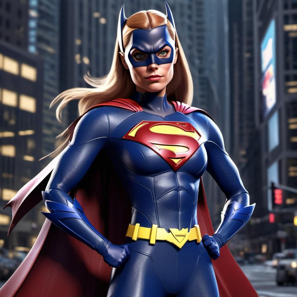 Batgirl Supergirl hybrid II