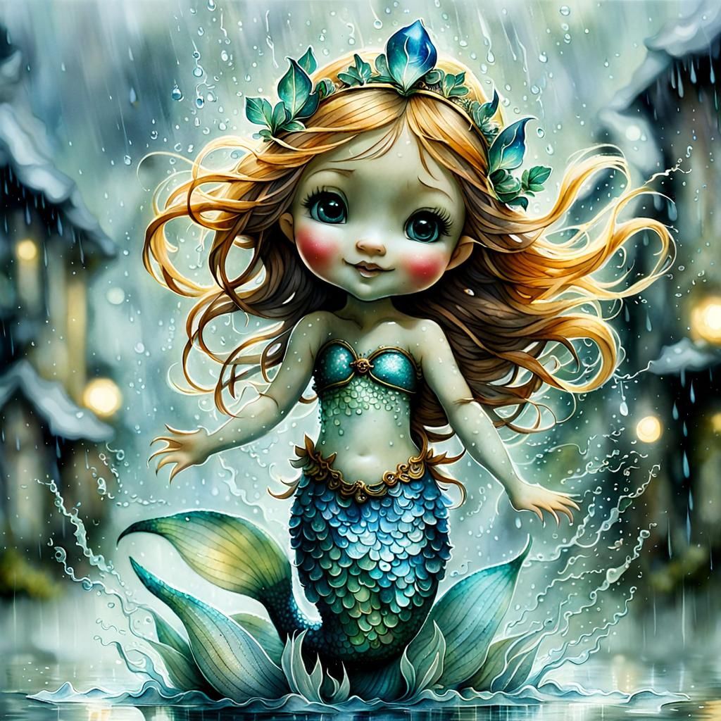rainy day, soft focus rain background. highlight of the phot...
