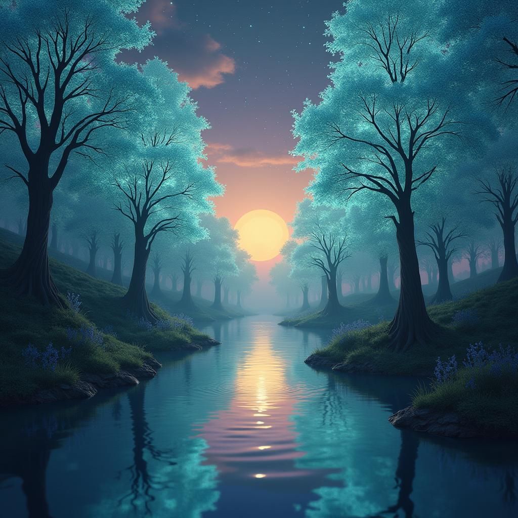 Ephemeral Luminous Reflection