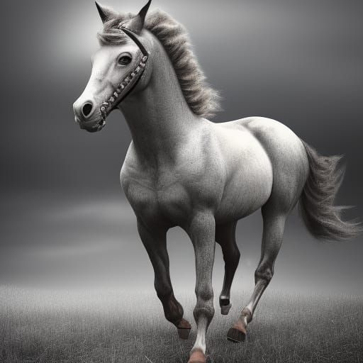 Hyperrealistic Centaur in Cinematic Composition