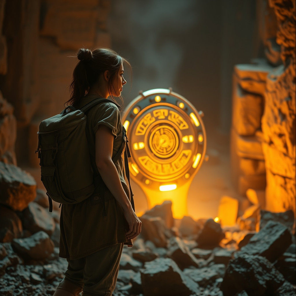 Explorer Finds Sci-Fi Device in Ancient Ruins