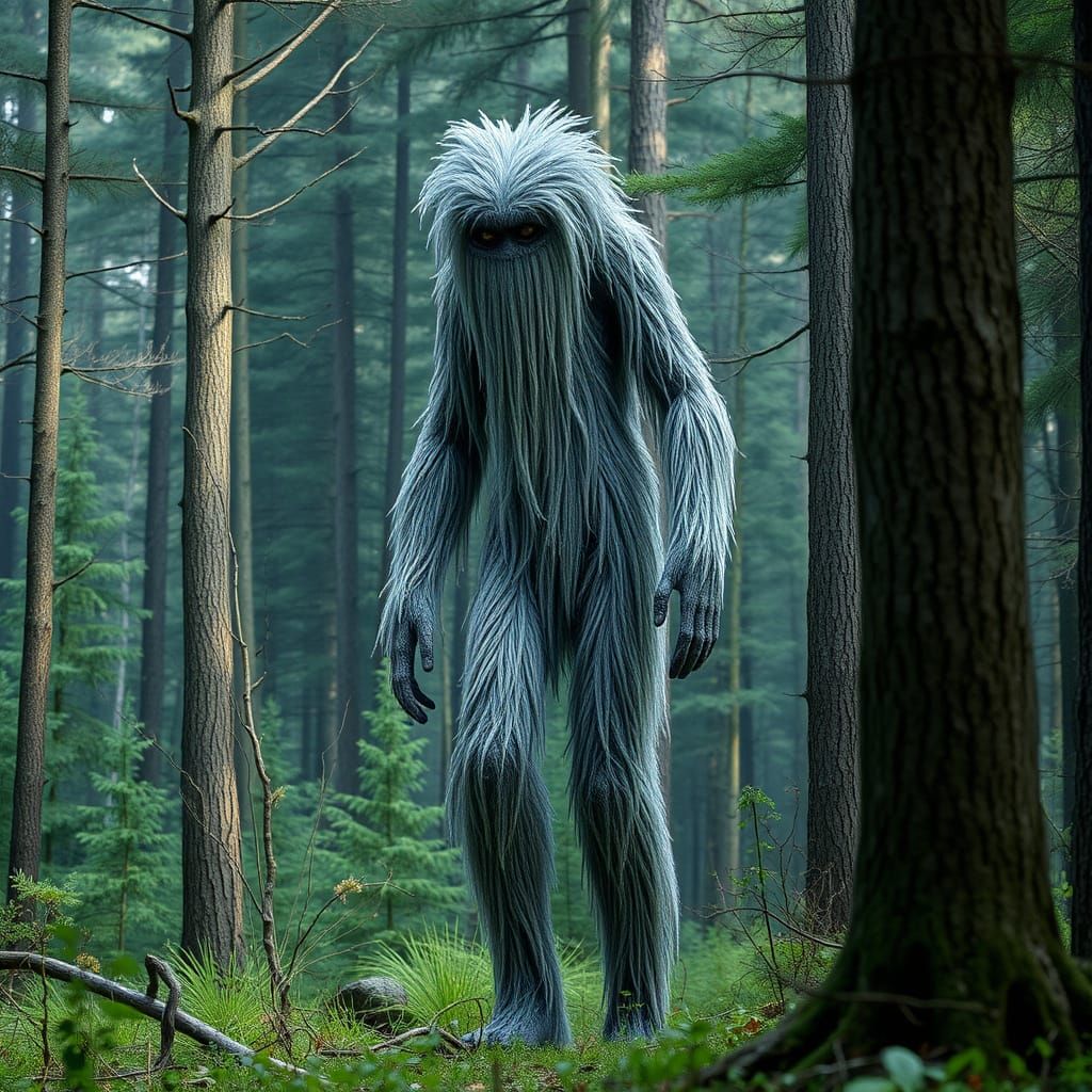 Bipedal Cryptid in New Hampshire Forest