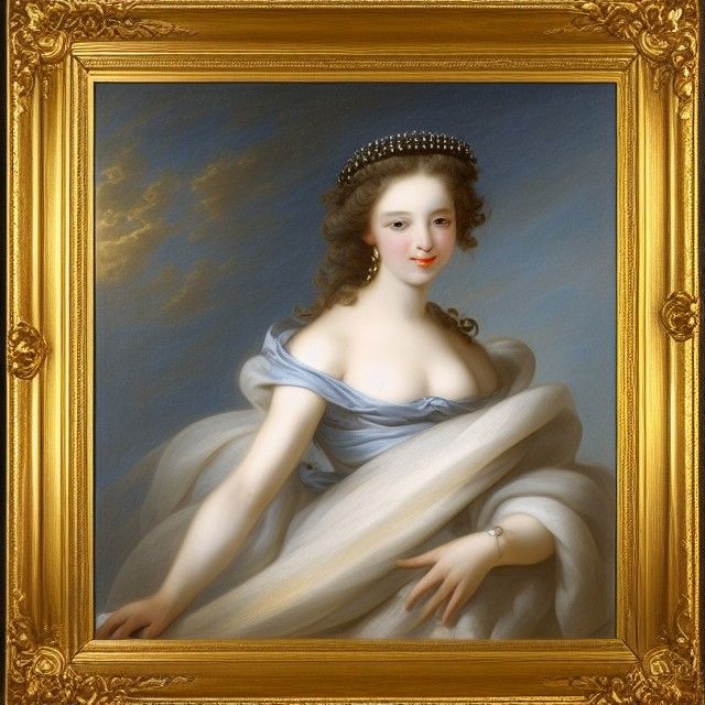 Queen of the Night in Celestial Portrait