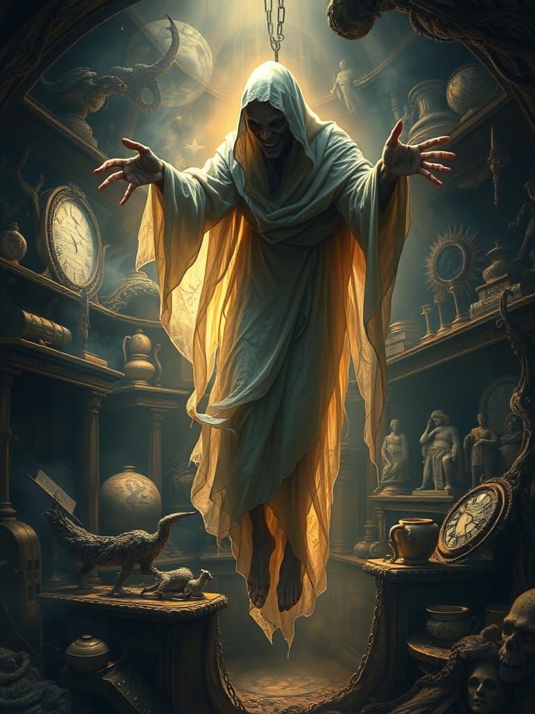 Ethereal Haunting in a Forgotten Chamber