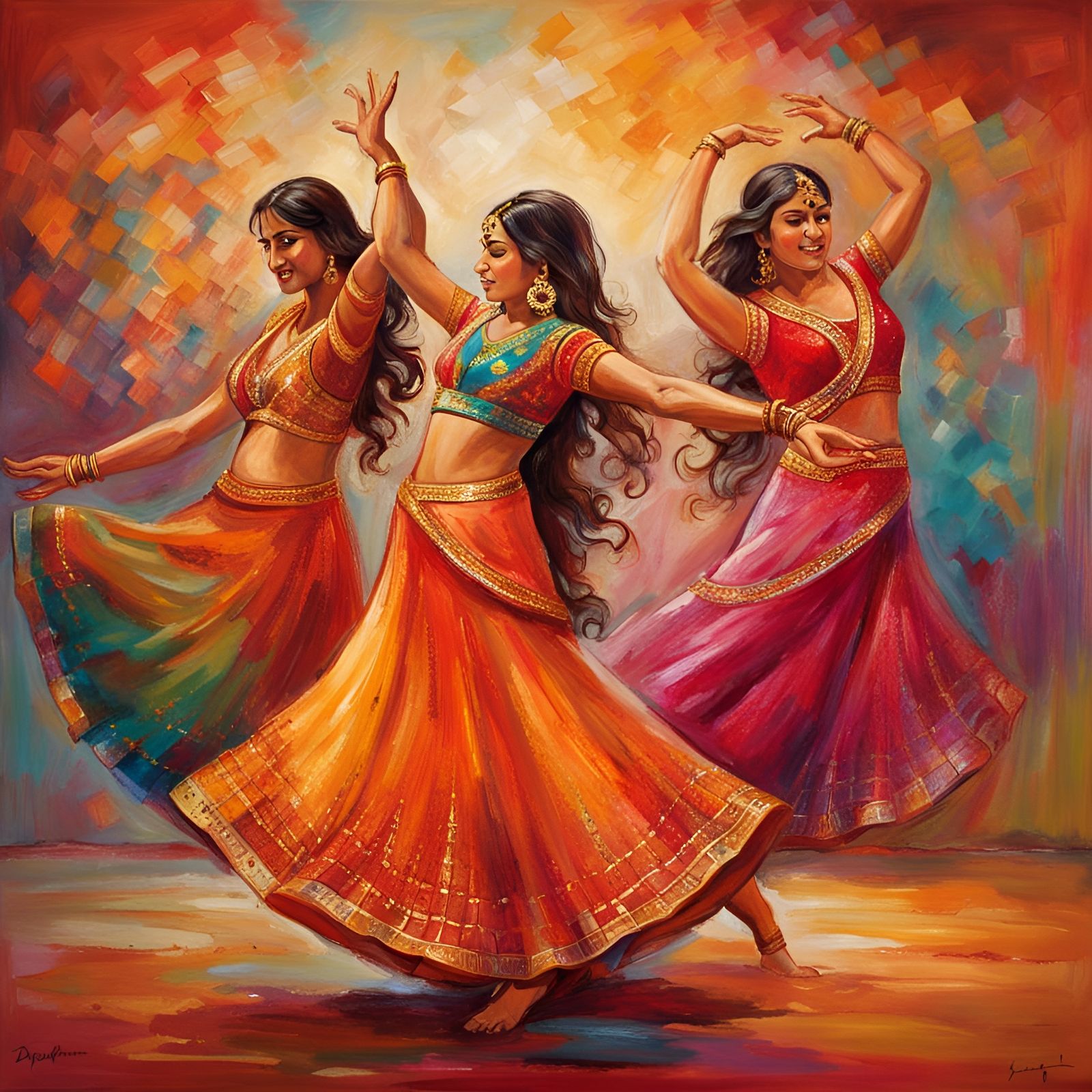 bollywood dance art
