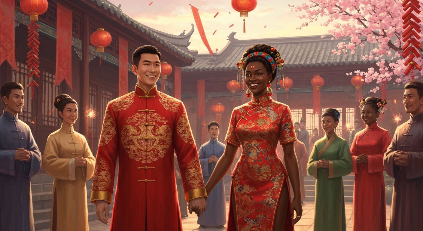 Celebration of Love in Traditional Chinese Style