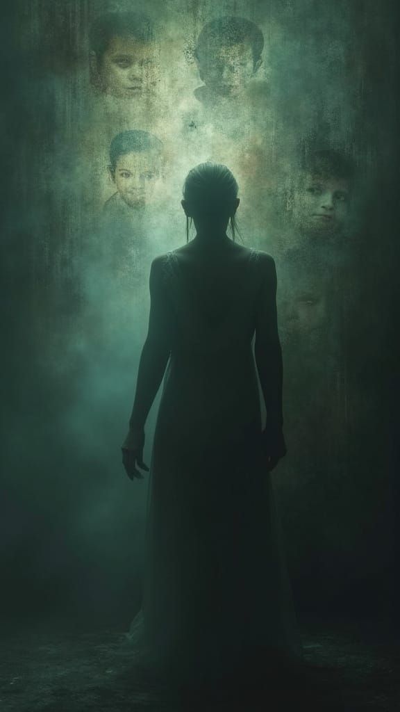 Surreal Self-Memory Portrait in Ethereal Light