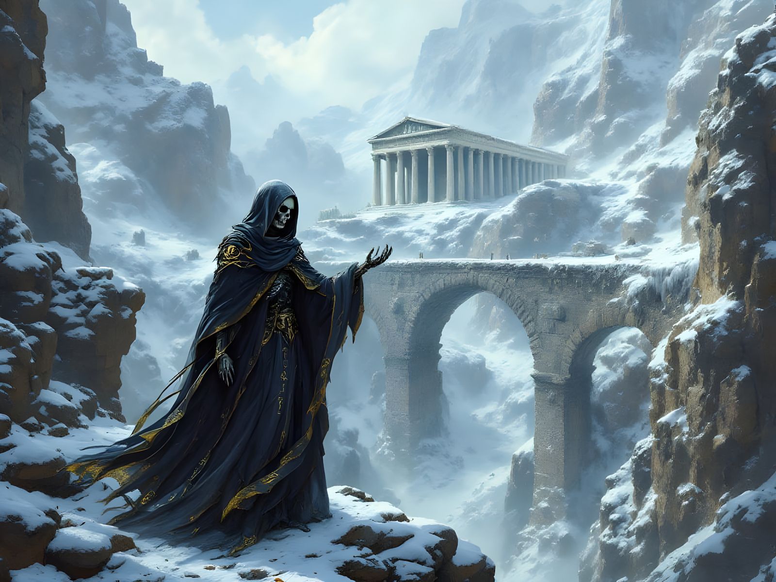 Necropolis of Telamok and its guardian