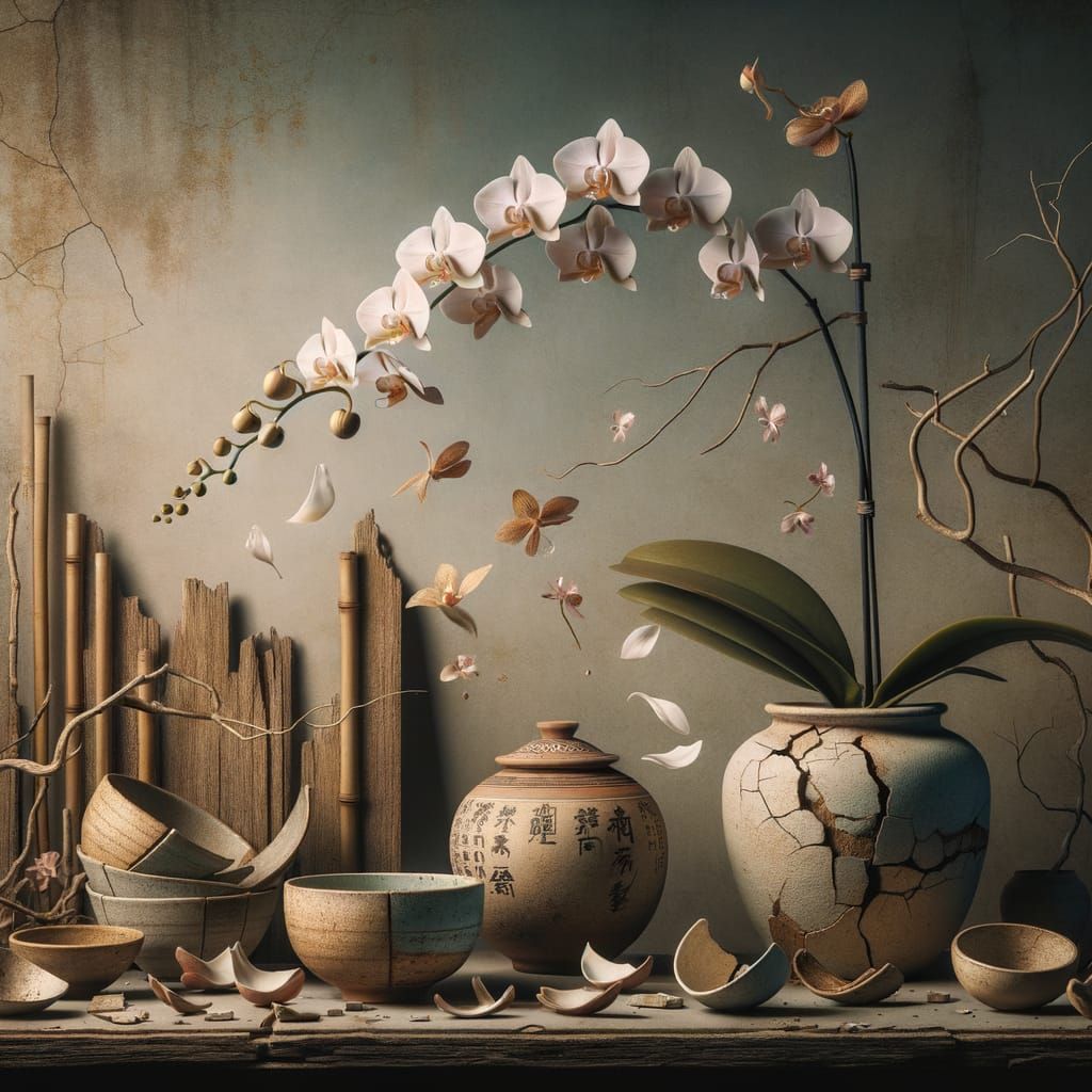 Wabi-Sabi Beauty in Broken Japanese Antiques