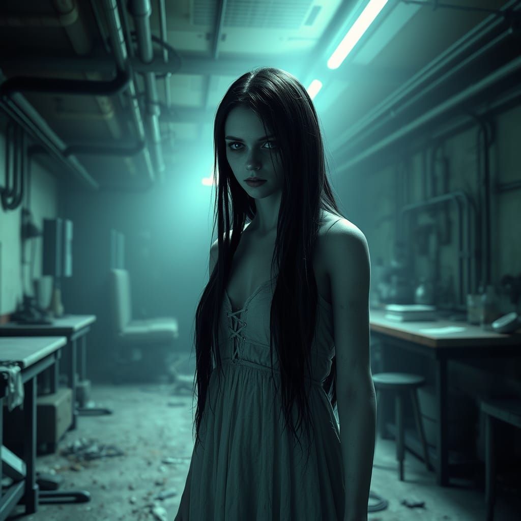 Samara in Dark, Abandoned Laboratory