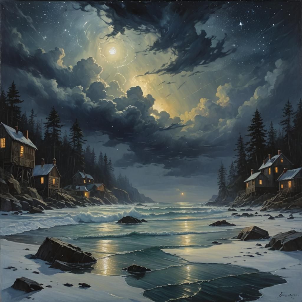A frosty night