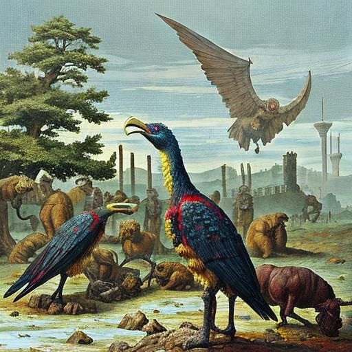 Hamlet's Ghost Emerges in the Moonlight