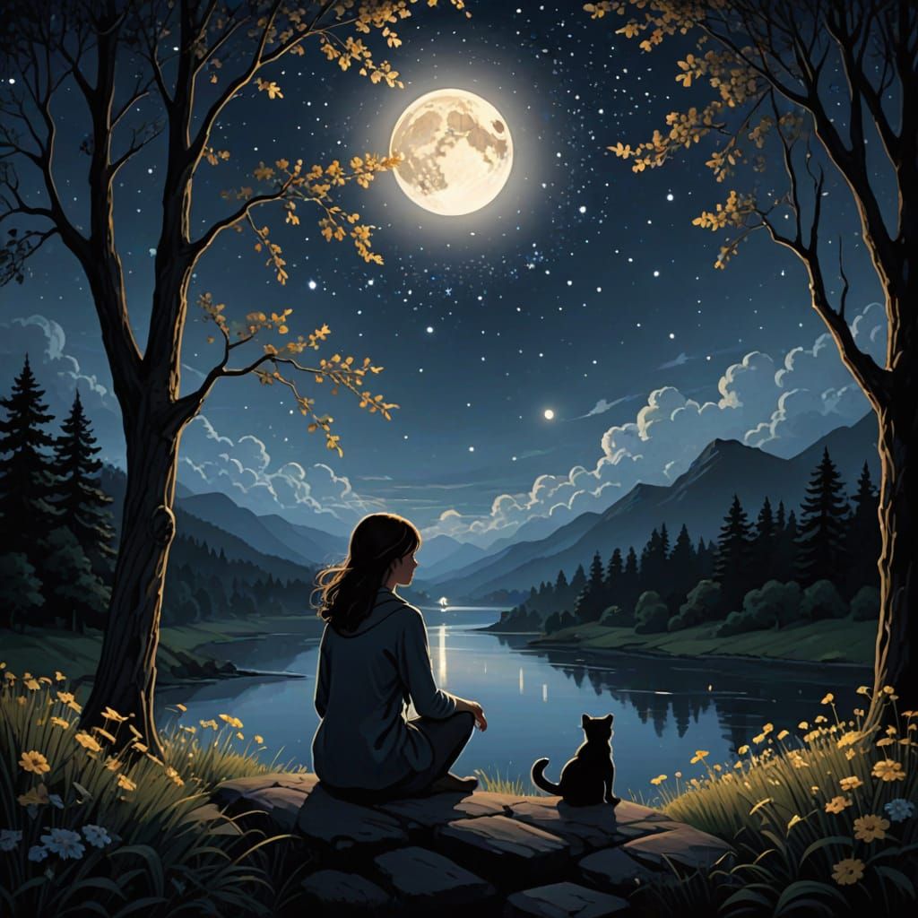 Dreamlike Duality in Whimsical Landscapes