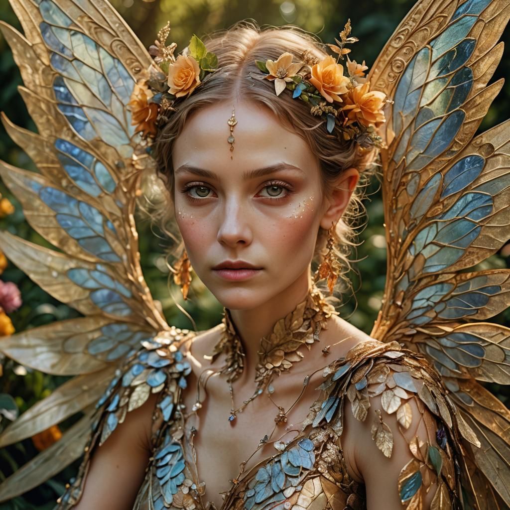 Elegant Fae Portrait in Natural Light