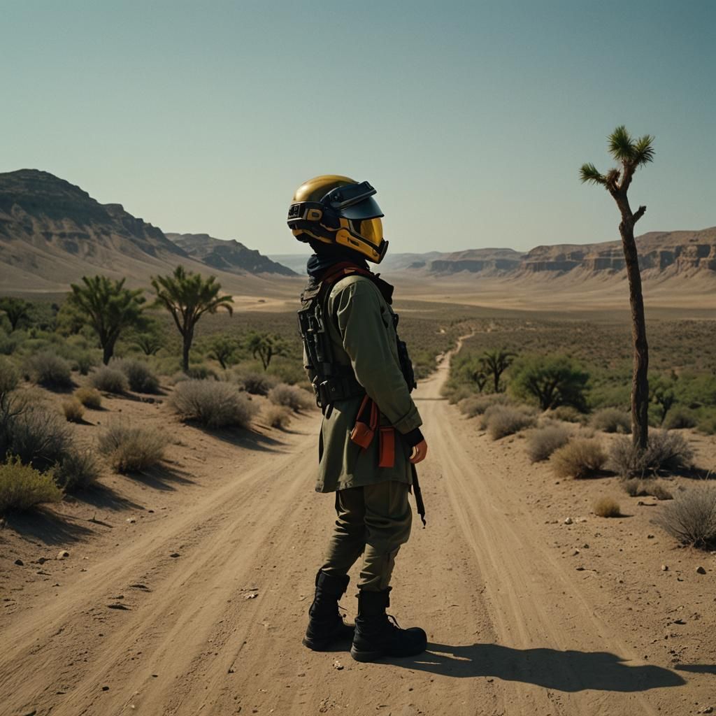 Burning Al-Aqsa Mosque: Cinematic Film Still