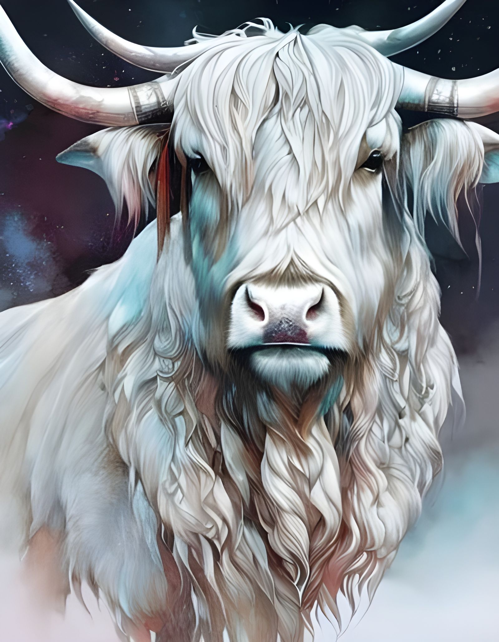 Abstract Portrait of a Polar Queen