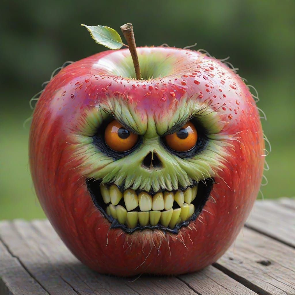Scary Hairy Apple