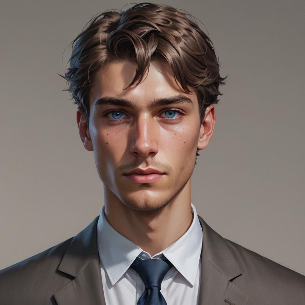 Hyperdetailed Portrait of a Student in Unreal Engine 5