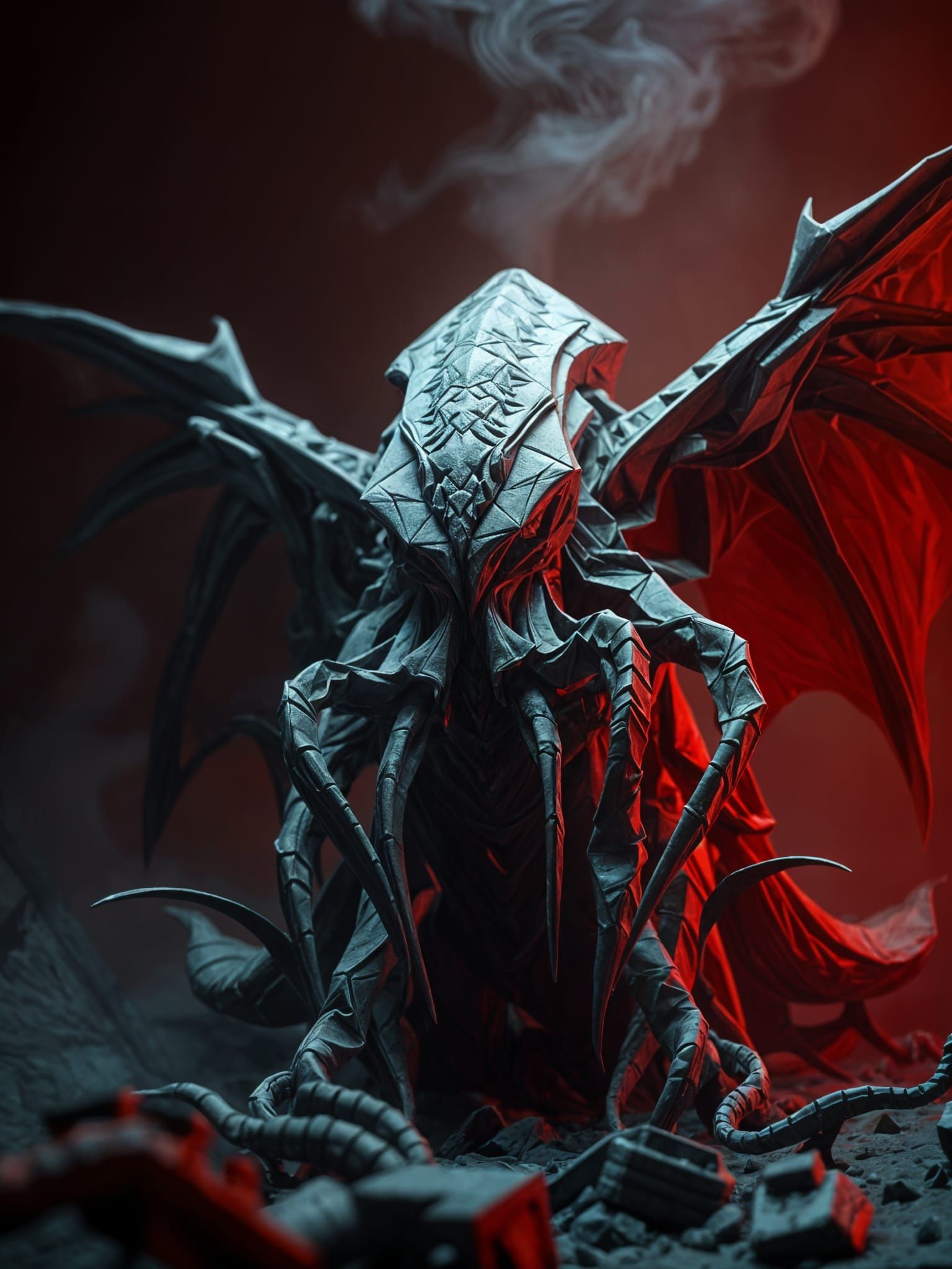 Origami Cthulhu: Digital Matte Painting in Unreal Engine