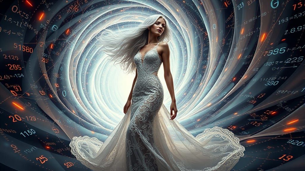 Ethereal Fractal Beauty in Dreamlike Atmosphere