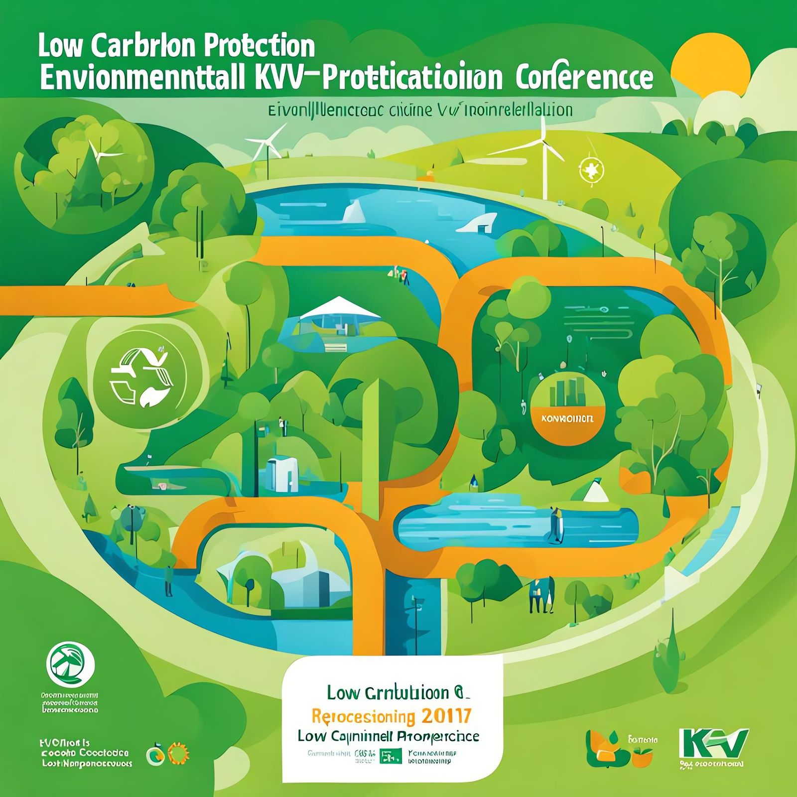 Low Carbon Environmental Protection Conference Concept