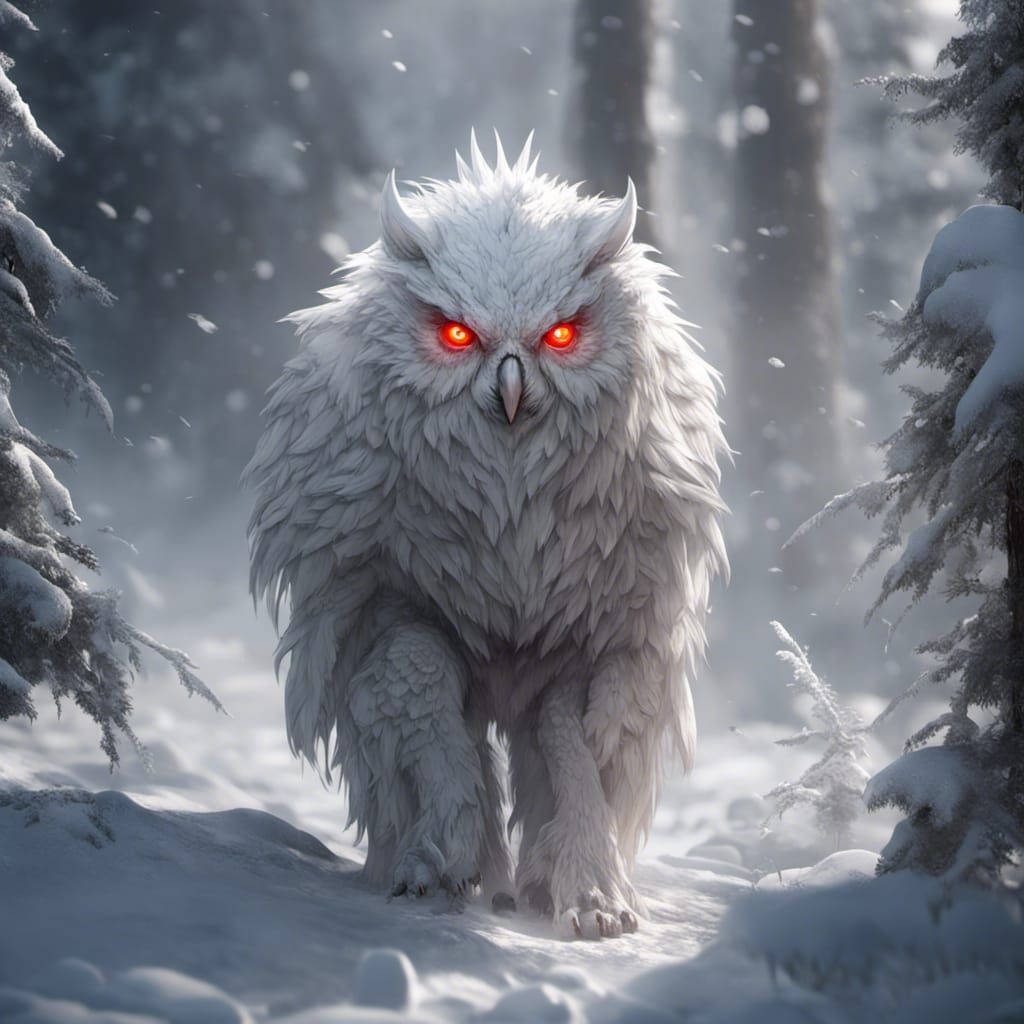 Snowy Owlbear