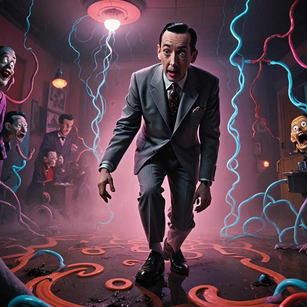 Pee-wee Herman in a Twisted Dark Fantasy World