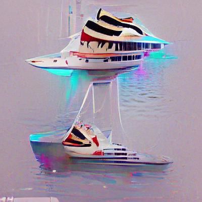 Michael Jackson on a Boat: AI Generated Art