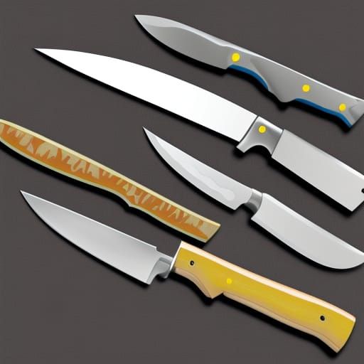 Animated Knife Character with Personality
