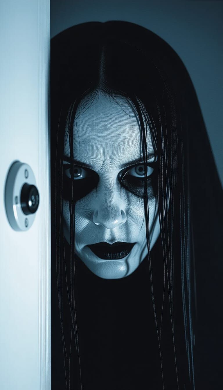 Ring Camera Captures Terrifying La Llorona Face