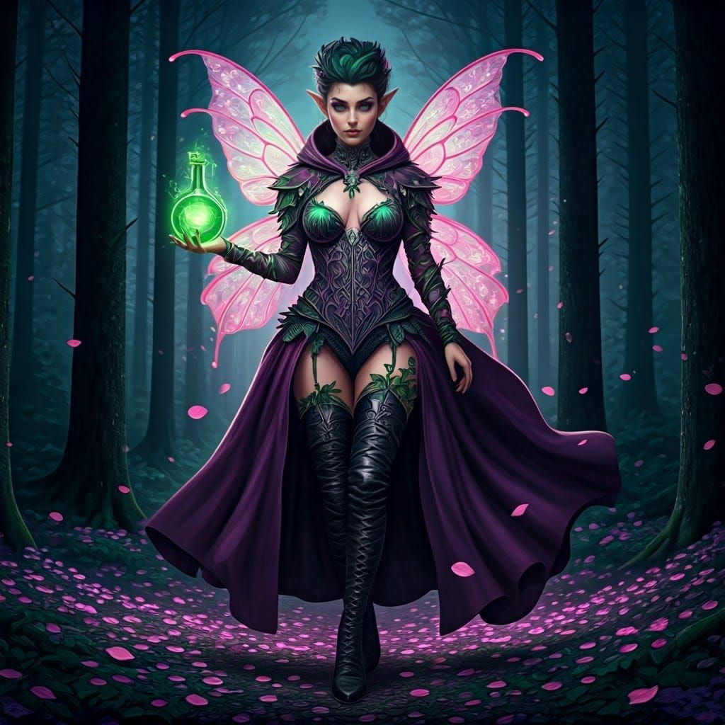 Enchanted Forest Enchantress in Twilight Glory