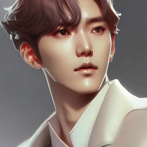 Untitled Male Portrait (fantasy variant)