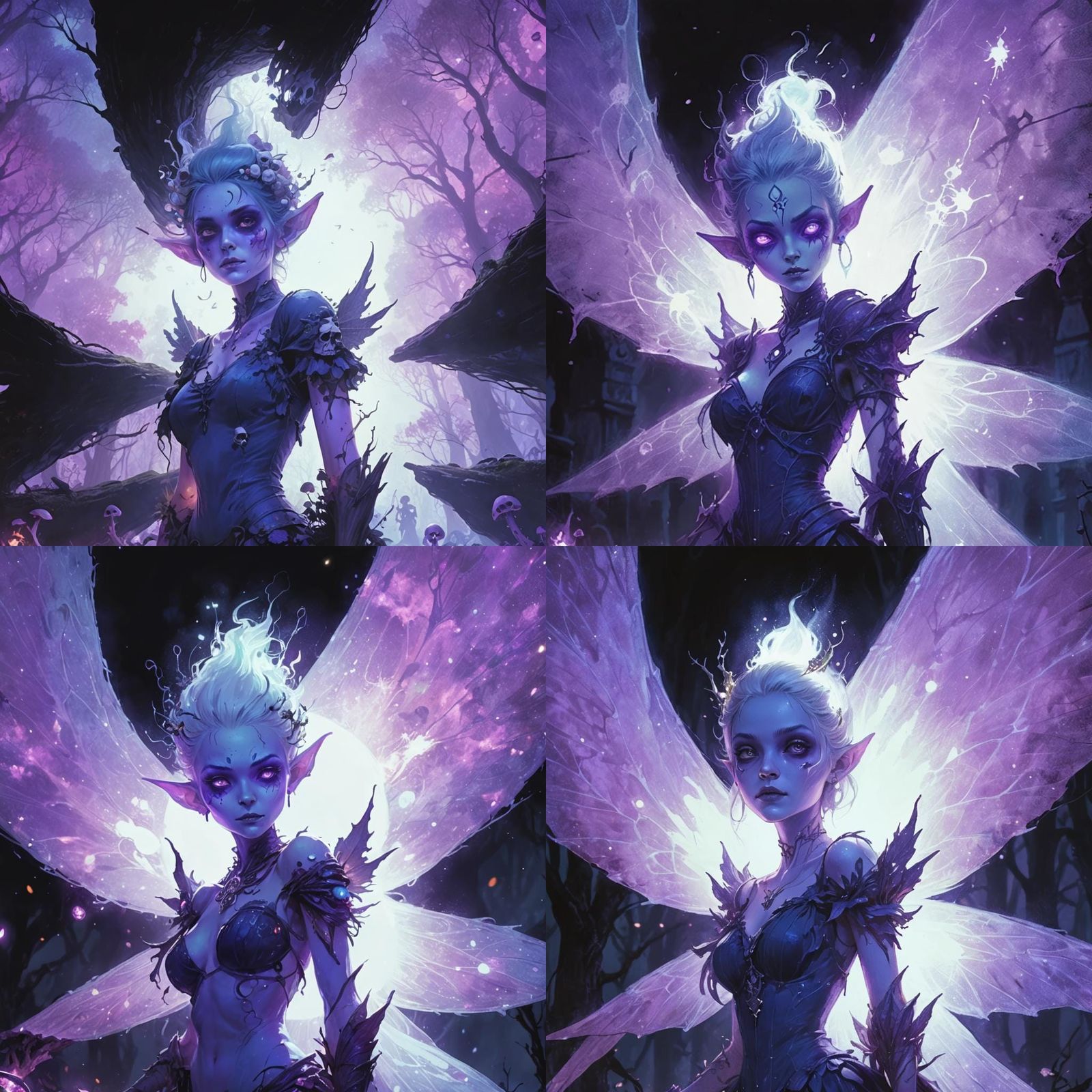 Necromancer Pixie Generated by AI