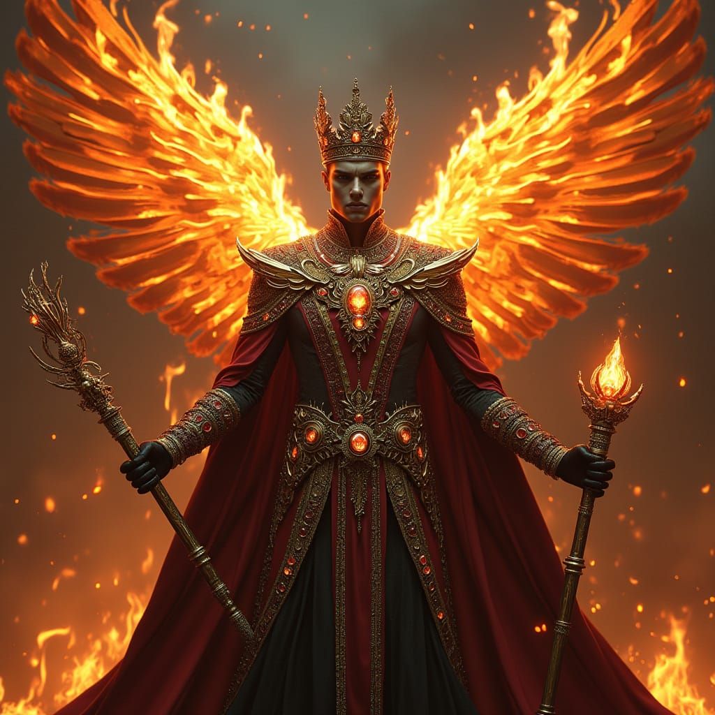 Burning Diamond Phoenix Kings: Luxury Meets Destruction