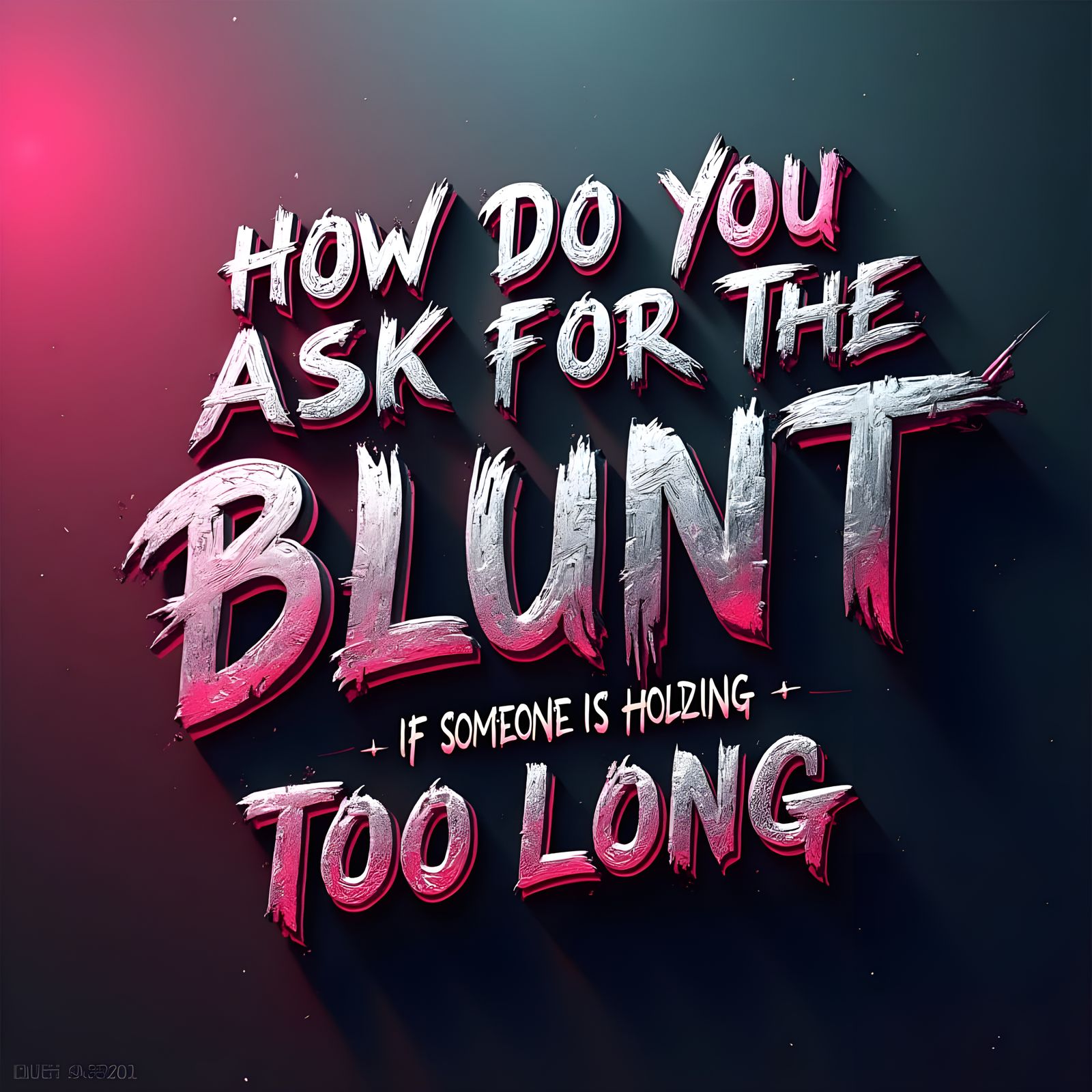 Humorous Wallpaper Asks: Blunt Return Etiquette