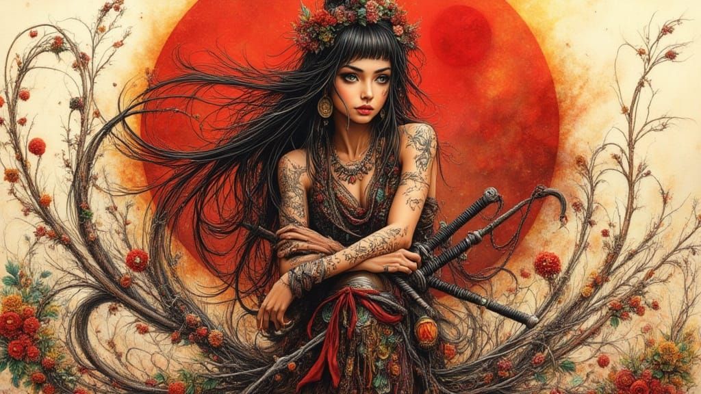 <lora:Zentangled:1.0> <lora:Whimsical:1.0> <lora:Hand Drawn ...