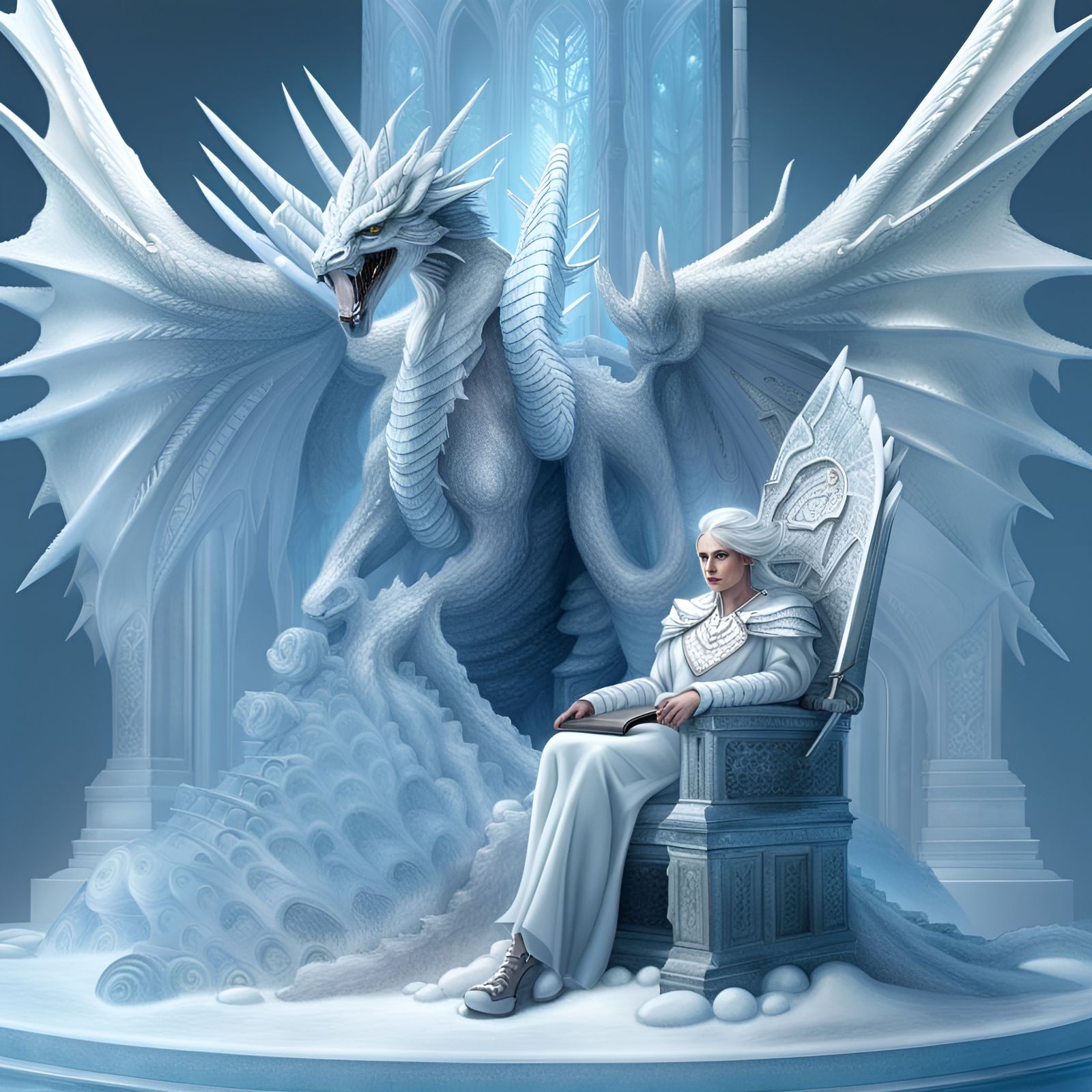 The angel of ice