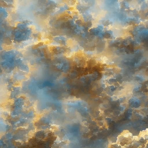 Contemporary Fantasy God in Cinematic Style