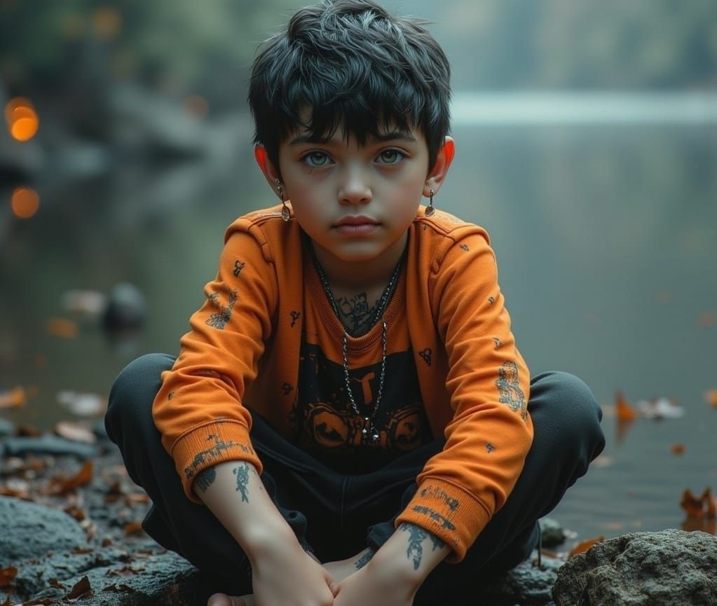 Mario (b. 1980, pictured here in 1989) | Character from Finni stories