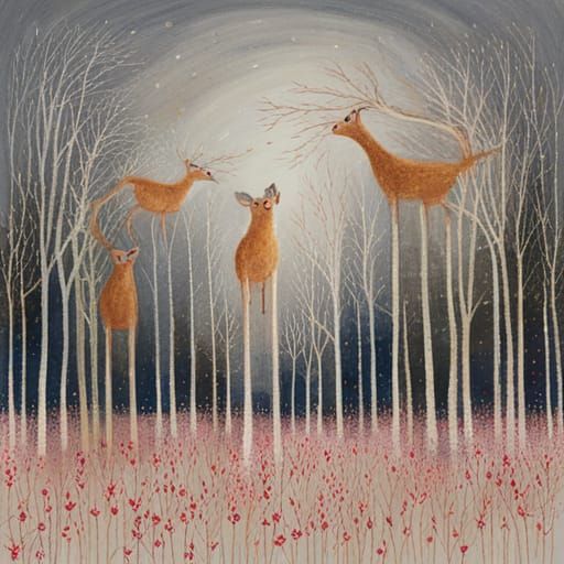 AI Image Inspired by Lucy Grossmith