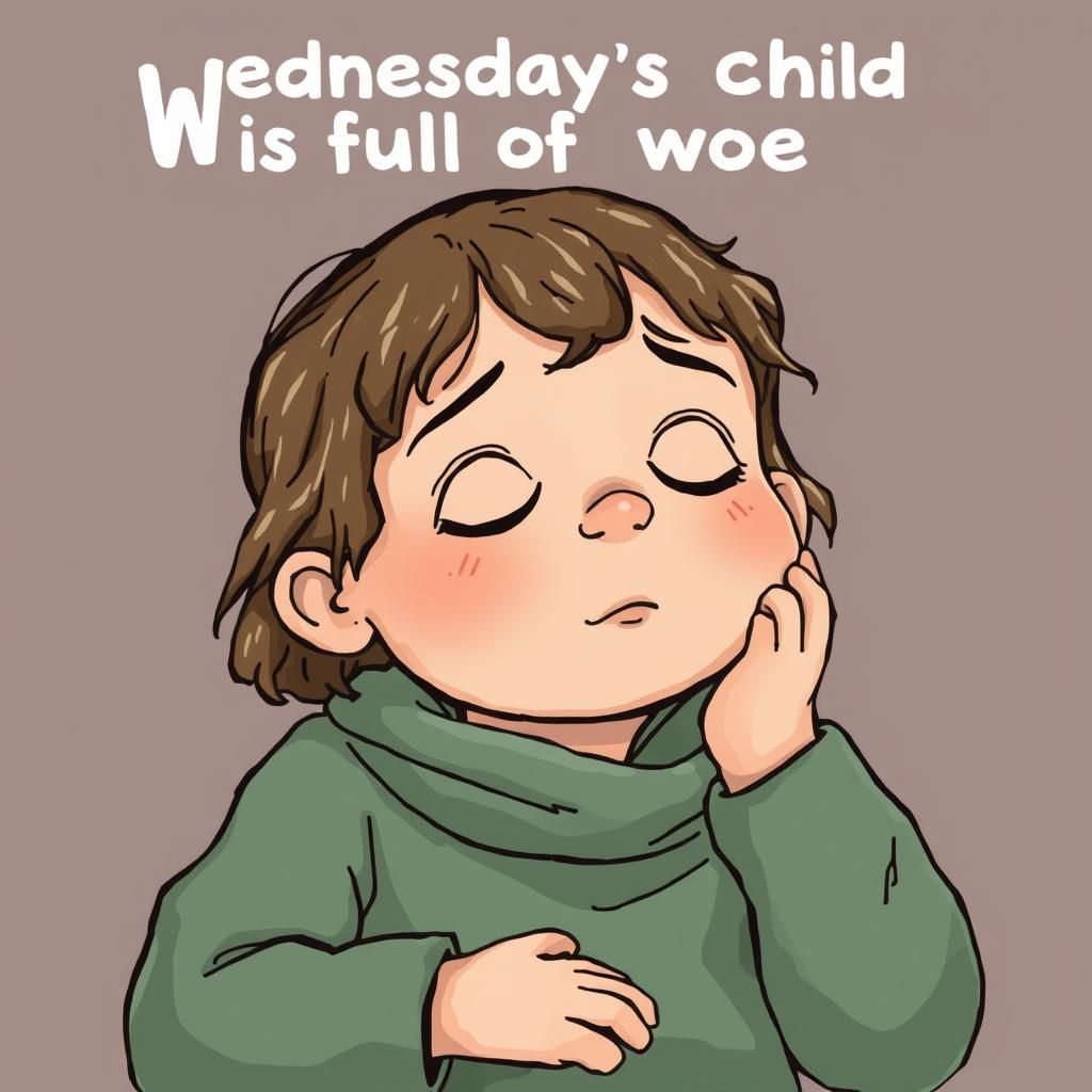 Wednesday's child is full of woe