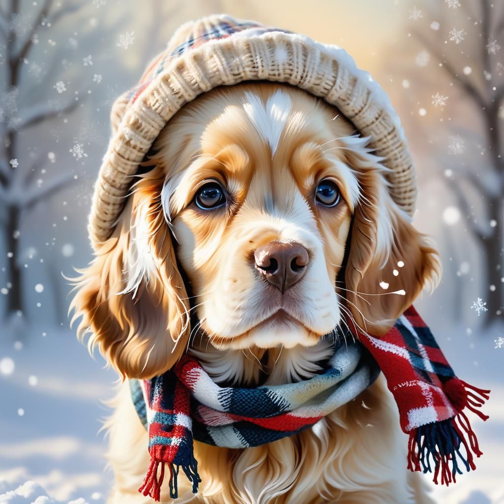Spaniel Winter Cap 1