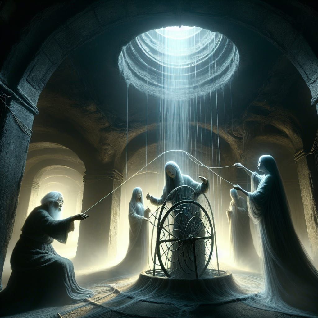 Ominous Dungeon of the Fates: Spinning the Thread of Life