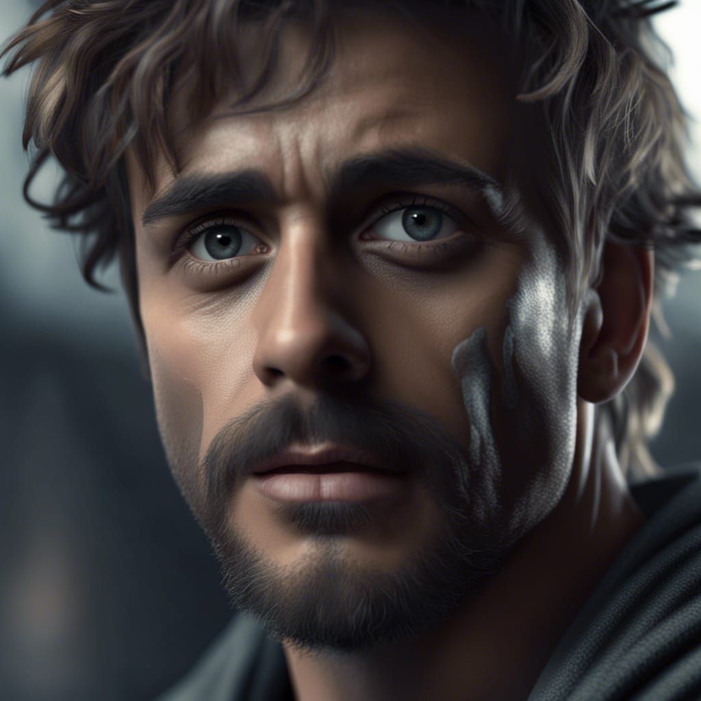 Hyperdetailed 4K Image of an Actor