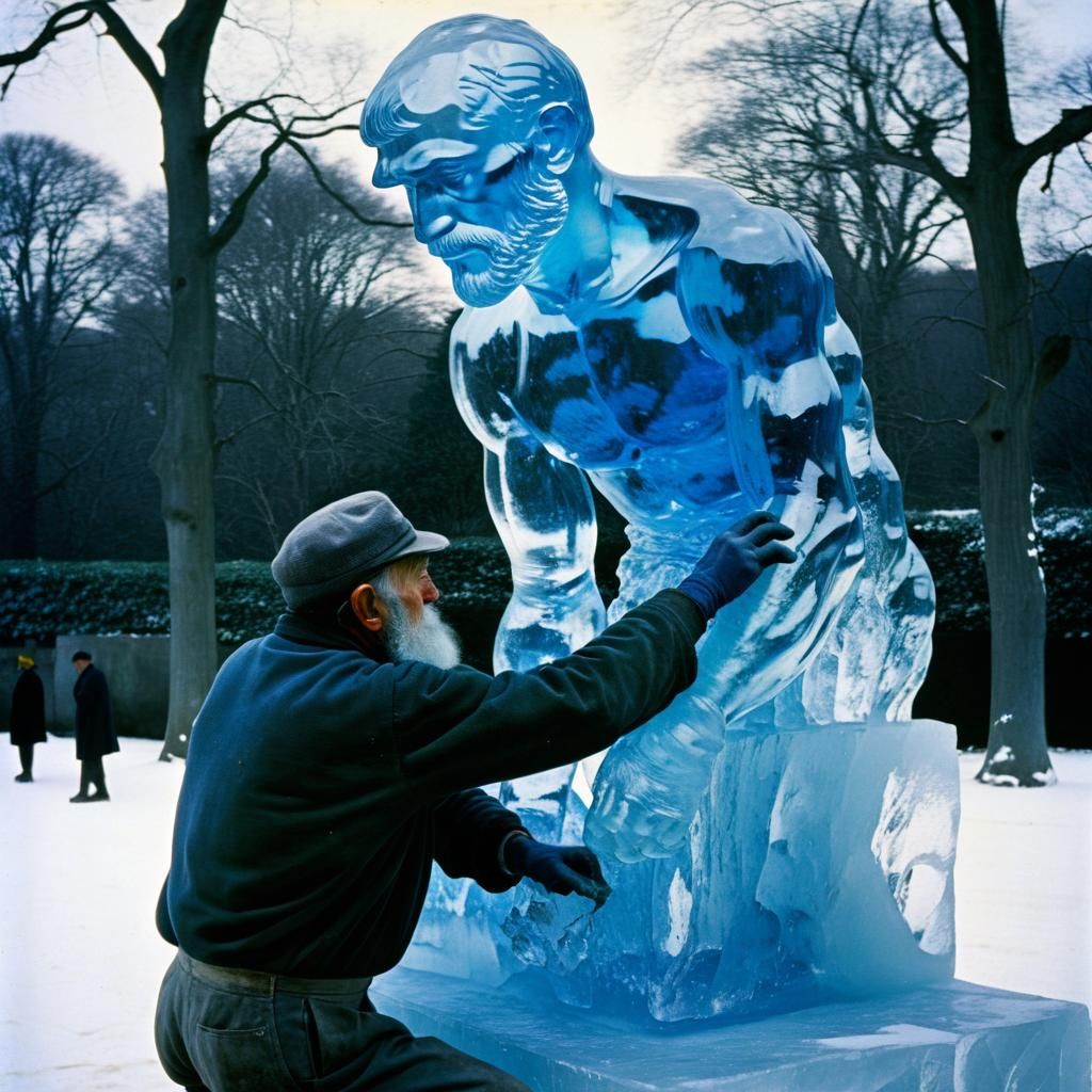 Ice Sculpture: An Artist's Ephemeral Masterpiece