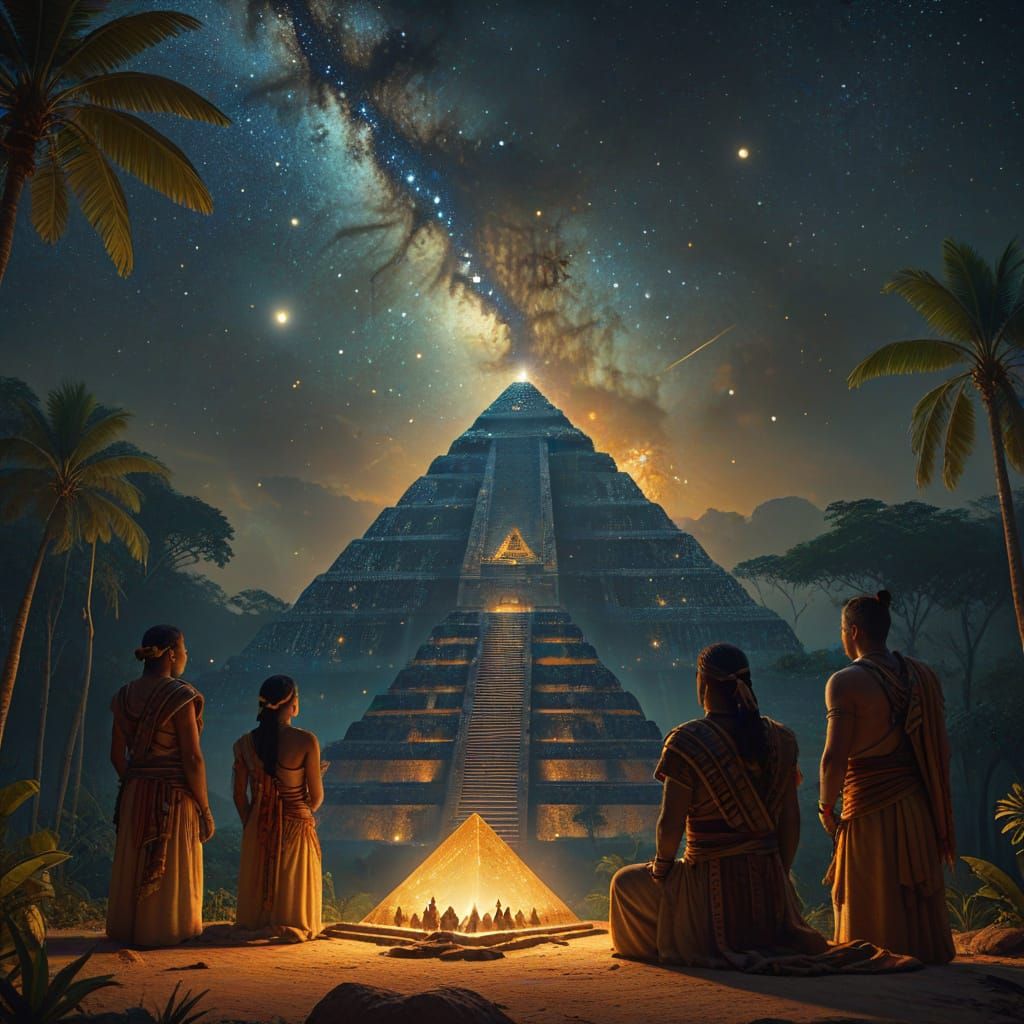 Mayan Astronomers Observe Stars in Ancient Pyramid